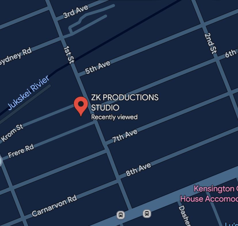 Urban Brew Studios Map